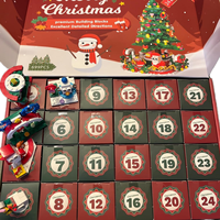 Calendrier de l'avent de Noël personnalisé, jouets pour enfants, boîtes cadeaux de beauté, compte à rebours de Noël, 24 jours