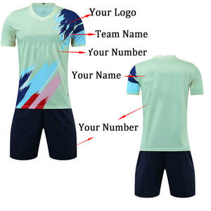 Meistverkauftes Günstiges Fußballtrikot Leichtgewichtiges Schnelltrocknendes Trikot Fußballuniform Fußballtrikot - Product Image 3