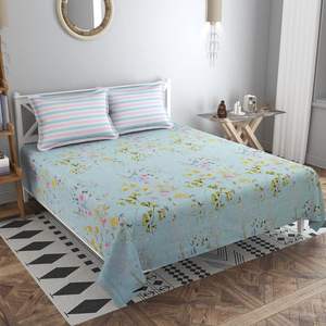 Sábana Plana 100% Algodón con Estampado de Dibujos Animados, Tamaño Completo, para Uso Hospitalario y Hotelero, 300 Hilos, Ecológica y Cómoda - Product Image 2