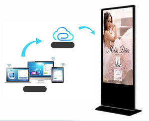 Tầng Đứng 43 49 55 Inch Android Kỹ Thuật Số Biển Quảng Cáo Máy Đa Màn Hình <span class=keywords><strong>Lcd</strong></span> Quảng Cáo Hiển Thị Kiosk - Product Image 3