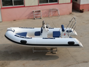 <span class=keywords><strong>3.9m</strong></span> thể thao du thuyền cứng nhắc hull <span class=keywords><strong>Inflatable</strong></span> Rib thuyền 390 sợi thủy tinh với PVC & hypalon 1.2 mét độ dày cho hồ trôi - Product Image 2