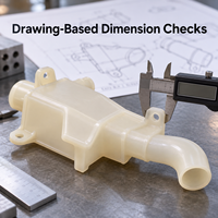 Résine SLA Photopolymère Haute Précision pour Prototypage de Figurines et de Chambres Plenum de Conduits d'Air, Personnalisation de Moules d'Impression 3D, Tolérance de 0,01 mm