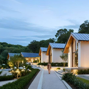 Maisons préfabriquées en ossature acier légère, maisons en bois, villas de luxe personnalisées, maisons unifamiliales - Product Image 5