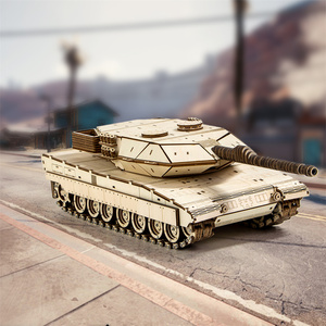 Puzzle 3D en <span class=keywords><strong>bois</strong></span> personnalisé, kit de modèle de char en <span class=keywords><strong>bois</strong></span> <span class=keywords><strong>à</strong></span> <span class=keywords><strong>construire</strong></span> soi-même, kit de puzzle 3D en <span class=keywords><strong>bois</strong></span> pour adultes et adolescents de 14 ans et plus - Product Image 4