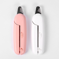 Coupe-ongles pour animaux de compagnie avec lumière LED, outil de toilettage pour animaux, ciseaux pour ongles de chat et de chien, coupe-ongles lumineux, accessoires pour chat
