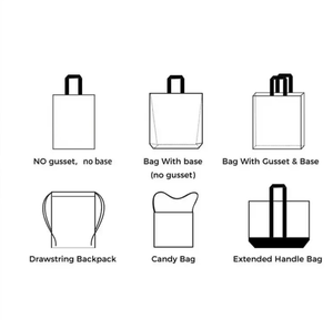 Sac fourre-tout réutilisable personnalisé de grande taille pour cadeaux et courses, sac fourre-tout vierge pour sublimation, logo imprimé sur mesure - Product Image 2