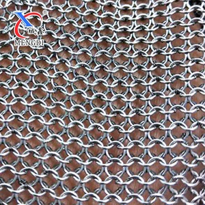 स्तर 5 कट सुरक्षा स्टेनलेस स्टील चेन मेल दस्ताने के लिए बटन-कट कार्यक्षमता हाथ और हाथ सुरक्षा - Product Image 4