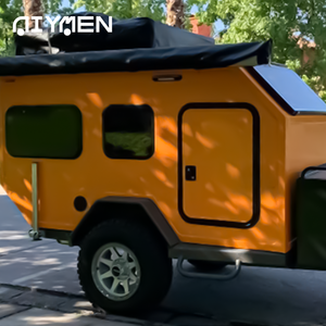 Trọng lượng nhẹ sang trọng nhỏ trượt nhôm RV cắm trại Trung Quốc tốt nhất off-road du lịch Trailer độc lập hệ thống treo ngoài trời di chuyển - Product Image 6
