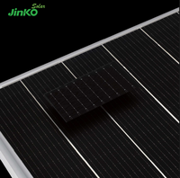 Panel Surya Jinko 625W-650W Bifacial Dual Glass Tipe-N HJT Tier 1, Efisiensi Tinggi 24.9%, Siap Pakai Sistem On Grid/Off Grid