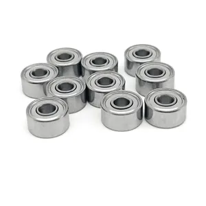 10PCS 693-2Z P5 3X8X4 693ZZ 639/3-2Z 693 693Z ABEC-5 3*8*4 DALUO Single Row Deep Groove Ball Bearing Sealed Bearing Metric