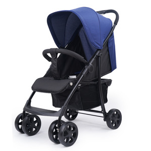 Hapeir 3 In 1 <strong>Baby</strong> Stroller Blue Grey High View Newborn Stroller Four Wheeled <strong>Cart</strong> 15kg Load Capacity Germany <strong>Origin</strong> - Product Image 3