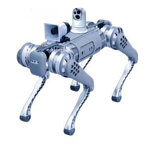 Caméra réseau haute définition équipée d'un robot chien intelligent pour la surveillance de la sécurité sur les chantiers de construction - Product Image 2