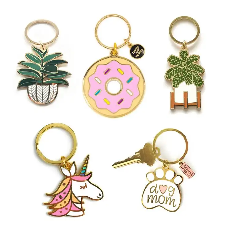 Crown Heart House Cute Retro Sexy Chains Tools Keychain Label Coin Doll Home 2022 Clip Flag Ring Male Pink Cat Set Mom Key Chain