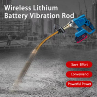 Vibrateur à béton portable électrique à batterie au lithium