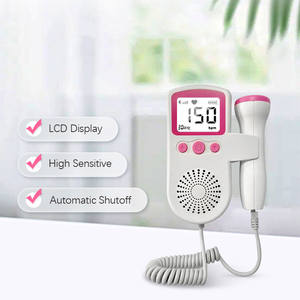 <span class=keywords><strong>Doppler</strong></span> saku Ultrasound rumah, Monitor detak jantung janin <span class=keywords><strong>Doppler</strong></span> kehamilan bayi detektor detak jantung Lcd lampu latar pengukur denyut jantung - Product Image 6