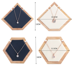 Présentoir à Colliers en Bois Massif pour Vitrine de Magasin, Accessoires de Présentation de Bijoux de Luxe pour Bijouteries, Vente en Gros Direct Usine - Product Image 6