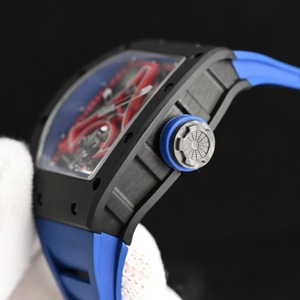 Reloj Mecánico Automático de Lujo con Cristal de Zafiro, Resistente al Agua, con Reserva de Marcha, Correa de 24 mm, Caja de Cerámica y Correa de Caucho - Product Image 4