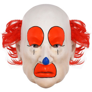 Wholesale 2025 Halloween <strong>Scary</strong> Weird Latex Clown <strong>Mask</strong> Rechargeable Props for Christmas Easter Masquerade Festivals Party <strong>Masks</strong> - Product Image 1