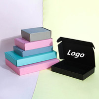 Boîte d'expédition en carton au design personnalisé Boîte d'expédition de luxe avec logo Boîtes cadeaux pour petites entreprises