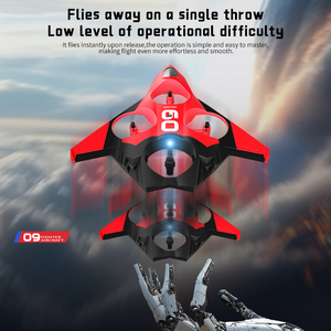 <span class=keywords><strong>Quadcopter</strong></span> con Control Remoto 2.4G, Avión de Juguete de Plástico para Exteriores, Dron RC con LED para Niños y Adultos - Product Image 4