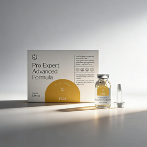 Ampoule de solution de vitamine C professionnelle pour une hydratation intensive : Sérum V21 Pro Expert aux effets apaisants et calmants pour la peau - Product Image 5