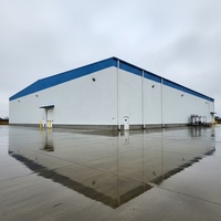 Almacén Refrigerado Prefabricado con Estructura de Acero Industrial y Paneles Sándwich de PU de Alta Densidad, Estándar AS/NZS