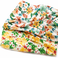 Tissu 100% Rayonne Imprimé Viscose Challis Textile 30S 45S 60S Tissu Popeline Viscose pour Robe Femme Blouse Vêtements de Mode
