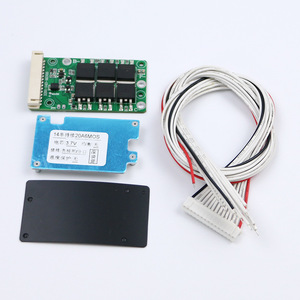 Accesorios de batería Smart 48V 100A BMS Li-ion 14S con módulo programable y ventilador de refrigeración de puerto común - Product Image 2