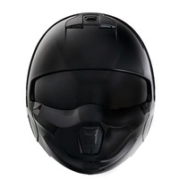 Casque Warrior 3/4, coque ABS, certifié DOT, feu arrière LED, batterie lithium rechargeable, casque de moto en stock