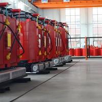 Transformateur de puissance sec à haute capacité de surcharge SCB 630KVA 10/0.4KV avec refroidissement par air forcé pour usine industrielle et poste de transformation