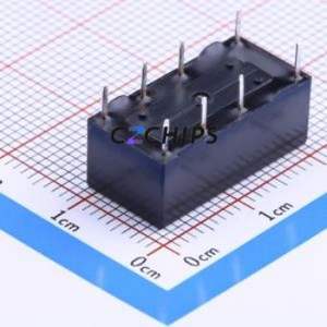 G6A-274P-ST-US-DC5 Signal Relay DIP,10.1x20.2mm 5V 2 Changeover: 2C (DPDT-Changeover)::: 250V-AC/220V-DC Silver + Gold Plated - Product Image 2