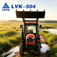 Tracteur agricole compact à quatre roues de haute qualité, tracteur 4x4 avec accessoires, moteur 2WD, état d'occasion, certifié CE EPA EURO 5