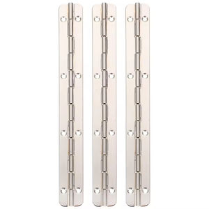 Charnière de piano dissimulée moderne de haute qualité RF, en acier au carbone, fermeture douce, sans trou de vis, pour portes métalliques - Product Image 2
