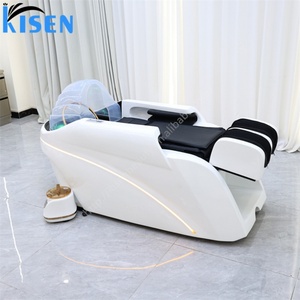 Kisen - La Mejor Cama de Masaje para Champú, Muebles de Alta Gama para Salón, Spa Capilar, Sopa Herbal para el Cabello, Silla Eléctrica Automática Tailandesa - Product Image 4