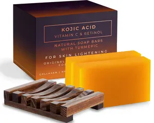 Private Label Brightening Whitening Skin Soap Organic Natural Kojic Acid Soap