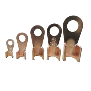 Conector <span class=keywords><strong>de</strong></span> terminal abierto <span class=keywords><strong>de</strong></span> cobre, boquilla <span class=keywords><strong>de</strong></span> latón, terminales <span class=keywords><strong>de</strong></span> cobre estañado, virolas, extremo desnudo, almeja - Product Image 6