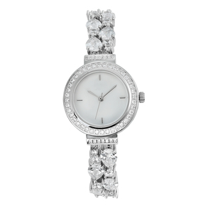 Luxury Ladies Quartz <b>Watch</b> <b>Custom</b> <b>Logo</b> Zircon Diamond Inlay Fashion Business Wristwatch OEM ODM - Product Image 1