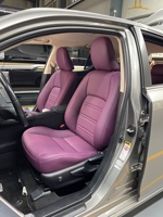 Housses de siège de voiture en cuir de luxe, 5 places, sur mesure pour Lexus IS Series 2004-2018, coussin avant et arrière
