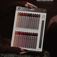 LADAI 24 Couleurs Gel à Ongles Multicolore Marron Ensemble 2026 Nouveau Haute Qualité Mode Sans HEMA&TPO Non Toxique Gel UV Vente en Gros ODM/OEM