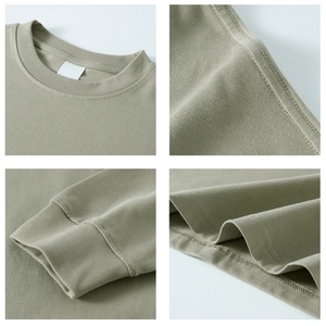 Camisetas de Hombre TKAN575D de Alta Calidad, Tela de 430 g/m², 100% Algodón, Lujo, Talla Grande, Holgadas, Manga Regular, Lisas, con Hombros Caídos - Product Image 3