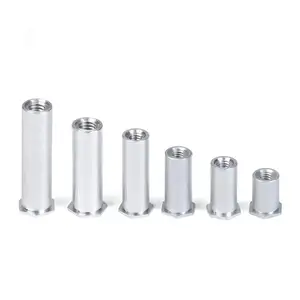 New 6016 Aluminum Pressed Riveted Standoff Blind Hole Riveting Stud Rivet Nut Column