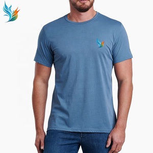 Camisetas Personalizadas con Logotipo, Transpirables, Cuello Redondo, Impresión Digital, 170 Gramos, 100% Algodón para Hombre - Product Image 1
