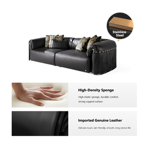 Light Luxury Modern Sectional <strong>Sofa</strong> Convertible <strong>for</strong> Apartment Mall Basement Living Rooms-High Density <strong>Sponge</strong> <strong>Sofa</strong> Set - Product Image 6