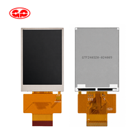 Écran TFT-LCD IPS A-Si de 2,4 pouces robuste et personnalisé par le fabricant, avec une structure de protection et une résistance élevée aux charges électrostatiques, pour usage industriel