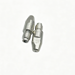 Punta de Soldadura Plateada de Alta Resistencia, Rosca M8, Diámetro de Alambre de 1.2, 1.4, 1.6 mm, Punta de Contacto de 30 mm de Longitud para Antorcha de Soldadura <span class=keywords><strong>MIG</strong></span> - Product Image 2