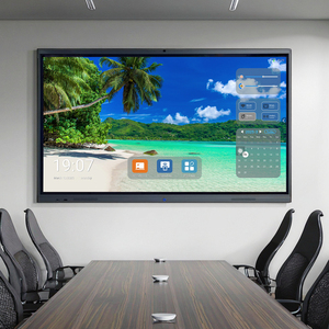 High Quality 65 Inch Black Smart <b>Board</b> with LED Touch Screen High Quality <b>Interactive</b> Teaching Panel <b>Interactive</b> Whiteboard - Product Image 4