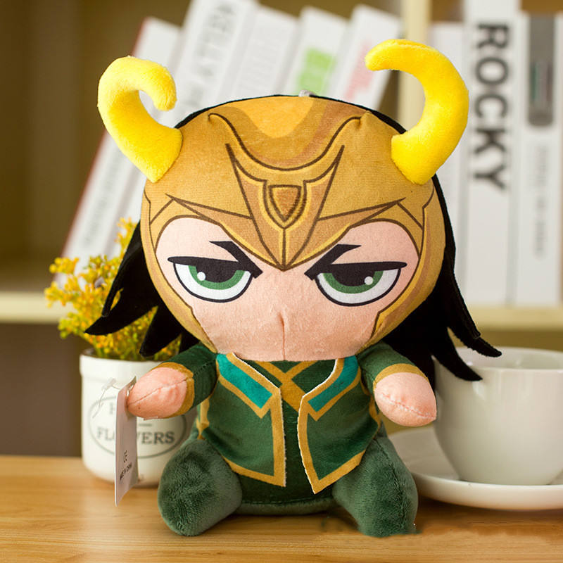 Super Hero Doll Plush Toy Thor Hulk Doll Children's Day Gift Plush