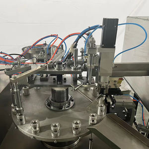 Dolgu macunu için yarı otomatik 100 gram krem dijital kontrol parçacıkları <span class=keywords><strong>Sterille</strong></span> tozu Gei lehçe küçük macun dolum makinesi - Product Image 3