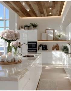 French Classic <b>Cabinet</b> Series, Fits Multiple Spaces, Built-in Appliances, Island Design, Full-Set <b>Cabinets</b> Customization - Product Image 6