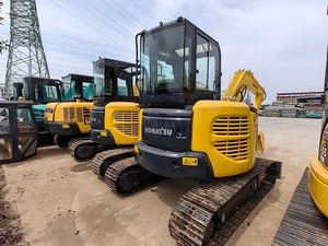 5 Ton Japan Komatsu Pc50 Excavator Used Excavator Komatsu Pc55 <b>Mini</b> Excavator with Thumb Attachment Quick Coupler Breaker - Product Image 5